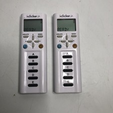 LOT 2 iClicker 2 Student Remote Classroom Response Control TESTED Free Shipping