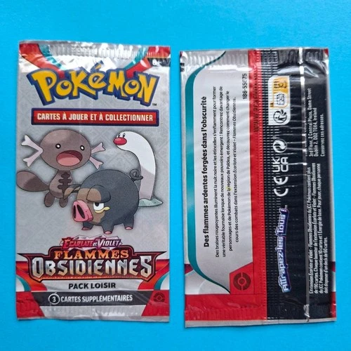 Loiser Pack Sealed POKEMON TGC SCARLET AND PURPLE (Obsidian Flames)