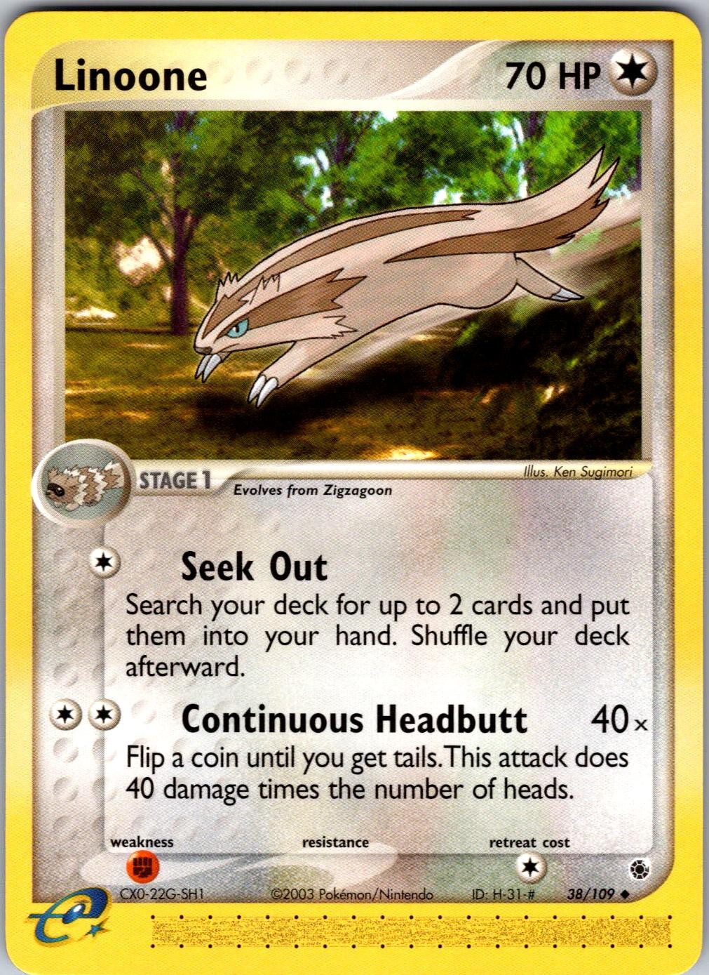 Linoone 38/109 Ruby & Sapphire NM/M