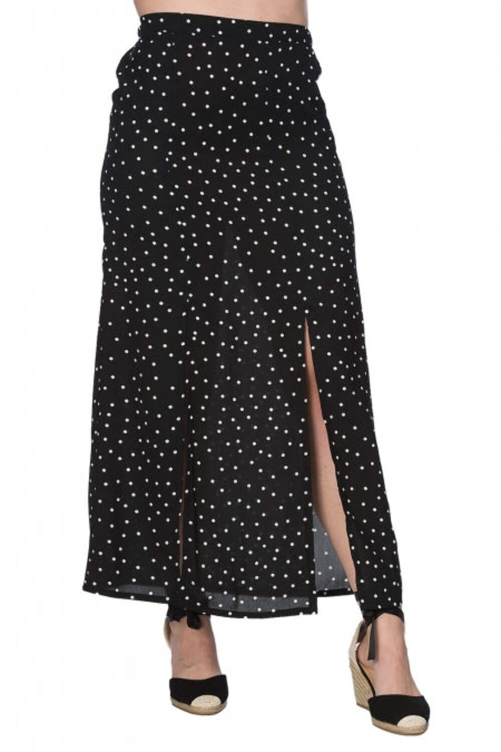 Banned Apparel - The Polly Polka Skirt