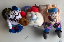 Vintage Silly Slammers Beanbag Plush set of 3