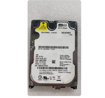 1Pcs Suitable for WD10TMVV-11TK7S1 1TB mechanical hard drive portable hard drive