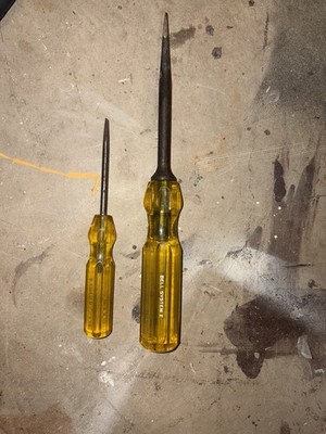 Vintage Bell Systems Stanley Flathead Screwdrivers