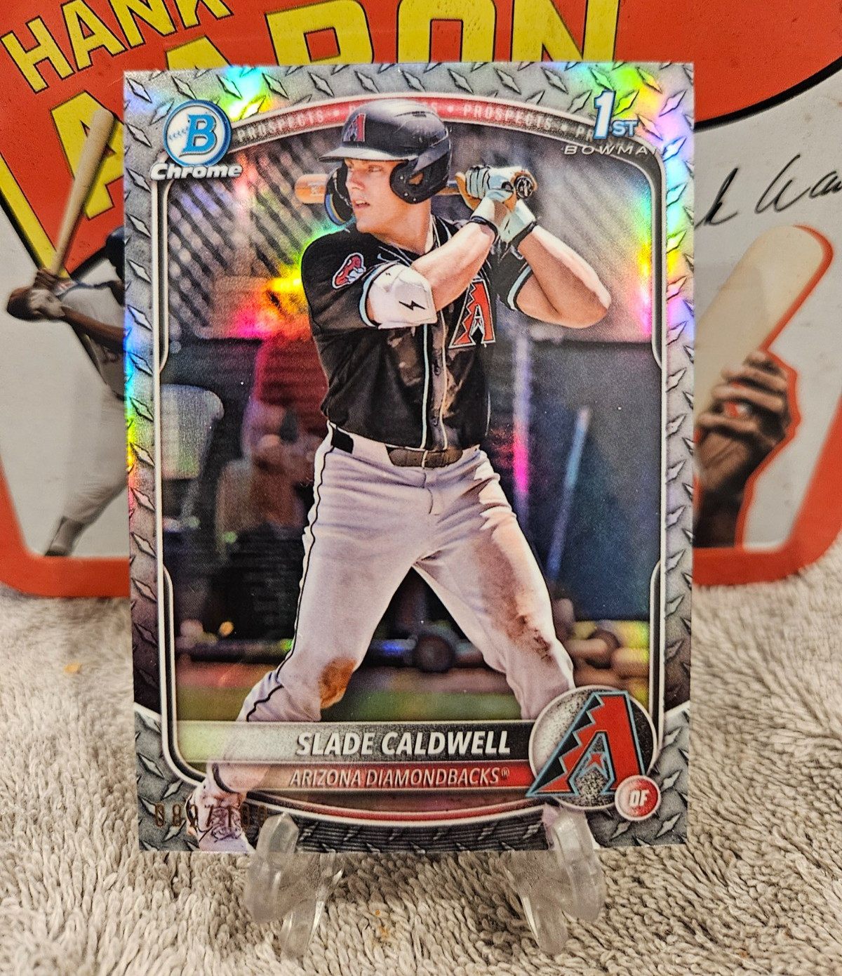 2025 Bowman Slade Caldwell Steel Metal 1st 082/100