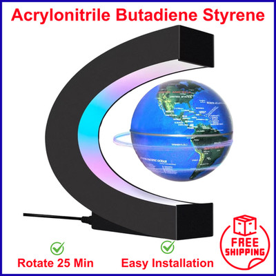 Magnetic Levitating Floating Globe W/ LED Lights, Cool Tech Gadgets Gifts World