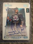 King Henrik Inspired Ink Auto 9/50- Ice- 175pwr- Bo Jackson Battle Arena