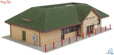 Walthers Cornerstone Modern Suburban Station Bausatz Maßstab 1:87, HO Scale