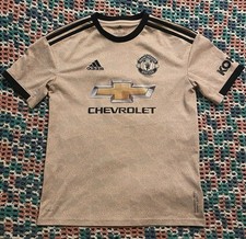 Adidas Manchester United 2019/20 Away Jersey Sz XL Fits M (19in W X 35in L)