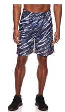 AND1 Men's Offense 8" Short Navy Gym Shorts Size Large