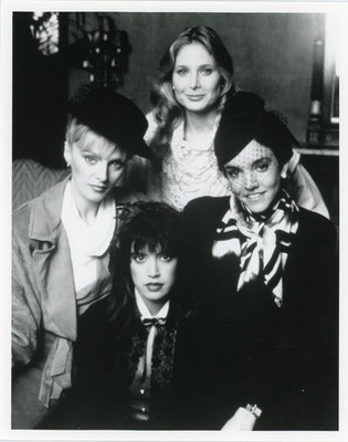 Phoebe Cates, Arielle Dombasle, Brooke Adams, Deborah Raffin   B&W Photograph