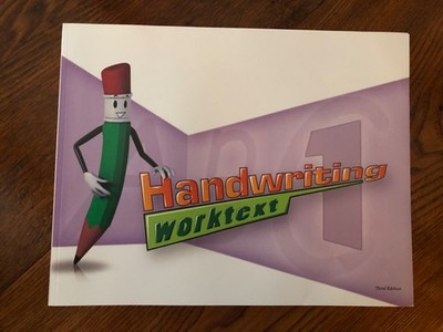 NEW & UNUSED  Bob Jones Handwriting STUDENT textbook 3rd ed. Homeschool