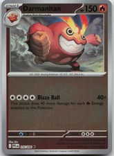 Darmanitan 016/094 UC Phantasmal Flames Pokemon Reverse Holo NM A72-16