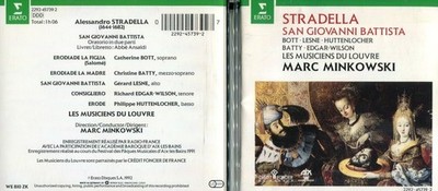 Marc Minkowski Stradella: San Giovanni Battista (CD) (US IMPORT ...