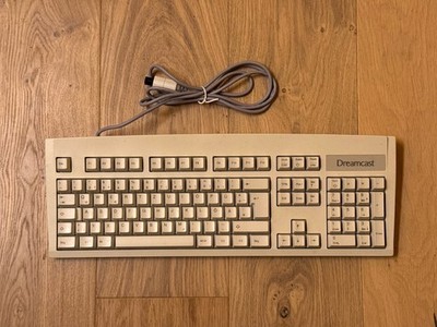 Sega Dreamcast Tastatur Keyboard HKT-7632 - QWERTZ Layout - Retro Gaming