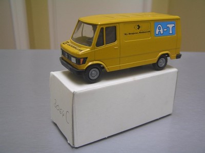 Conrad Mercedes Benz 307/308 Mini Bus Van Caterpillar made in Germany 1/50 MIB