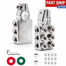 Battery Terminal Connector 12 Way Connectors 8awg Up To 40xl Awg Gauge Positive