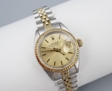 Rolex Datejust 6917 SS 18k 1981 Ladies 26mm Jubilee Bracelet Warranty W1192