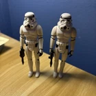 Lot 2 Loose CUSTOM Stan Solo Smith Lord Stormtrooper Vintage Kenner style