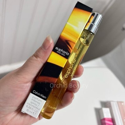 New Calvin Klein Euphoria Solar Elixir Parfum Intense Travel Spray 10ml/0.33oz