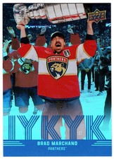 2025-26 Upper Deck Series 2 IYKYK BRAD MARCHAND #IYKYK-4 Panthers UD 1:10 Packs