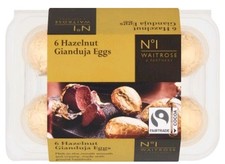 Waitrose No.1 6 Hazelnut Gianduja Eggs Chocolate Gift Box 