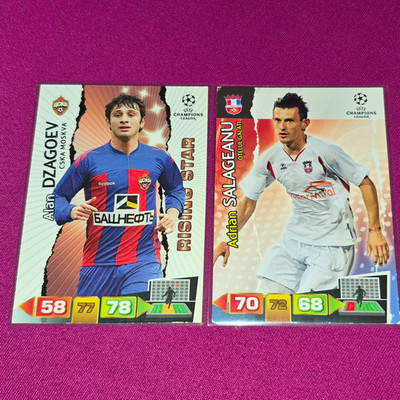 Panini Adrenalyn XL 2011/2012 UCL 2 Karten Lot Dzagoev Rising Star Salageanu