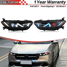 Red Devil eye LED Headlight For Honda Accord 2023 2024 2025 Front Lamps Assembly