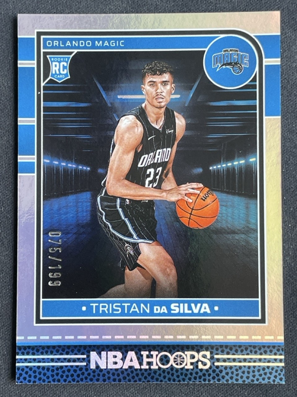 Tristan Da Silva 2024-25 Panini Hoops Silver RC /199 #248