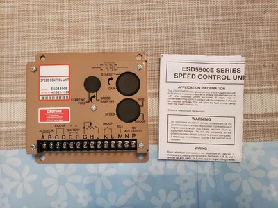 Electronic Engine Speed Controller Governor ESD5500E For Generator Genset