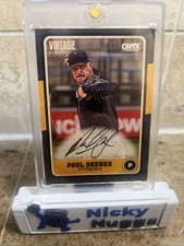 2025 Onyx Paul Skenes Vintage Auto Black Border 10/10  VAPASK Pirates Ssp Sp