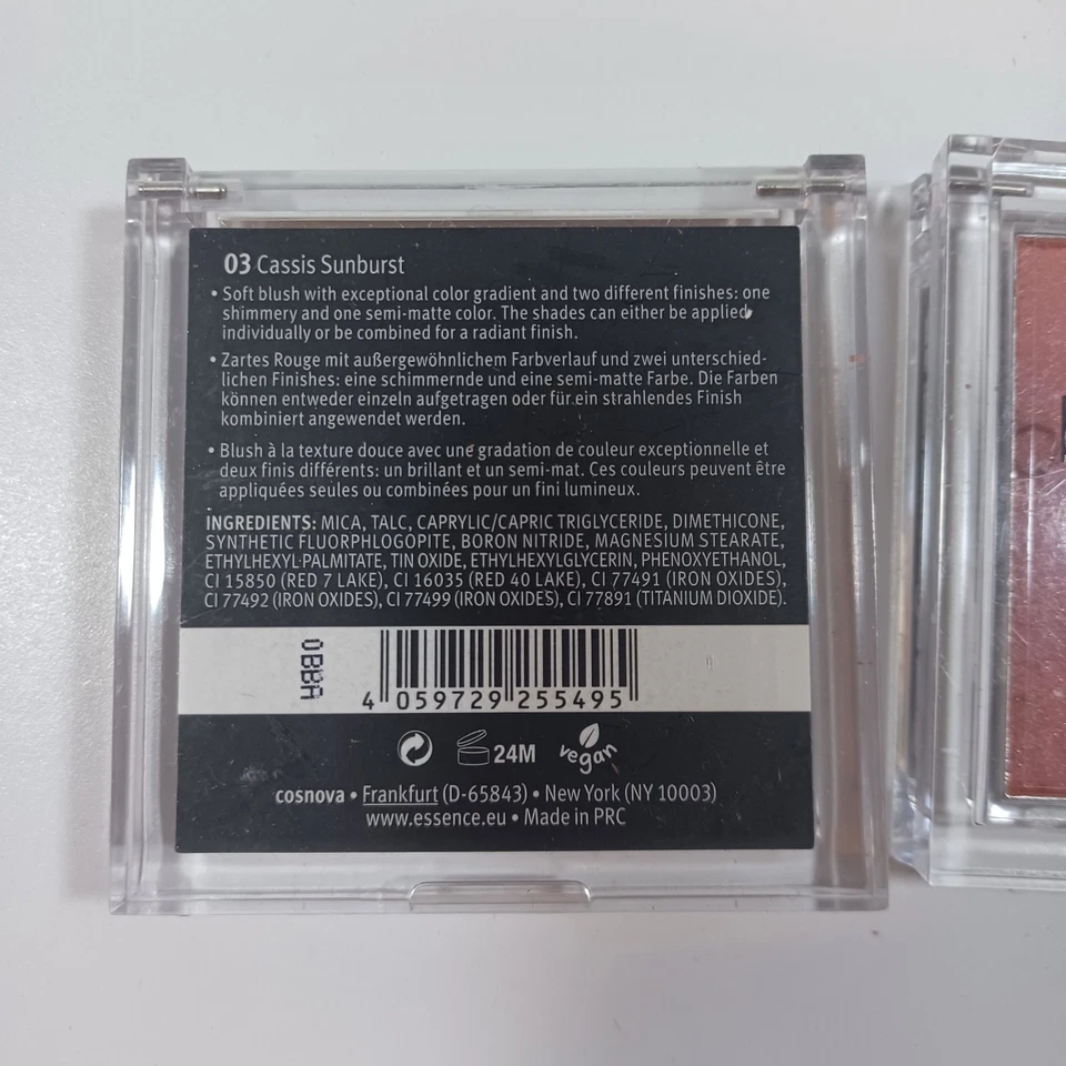 Essence Blush Lighter Gradient Powder Blush 03 Cassis Sunburst Vegan Lot Of 2 - Image 2 of 2
