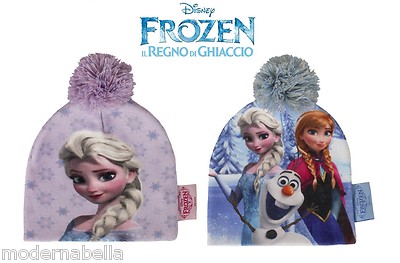Frozen Mütze Mit Pompon Mädchen Herbst Winter Original Disney