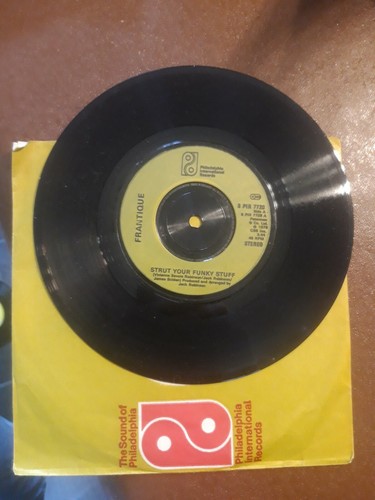 FRANTIQUE STRUT YOUR FUNKY STUFF 45 RPM VINYL SINGLE 1979