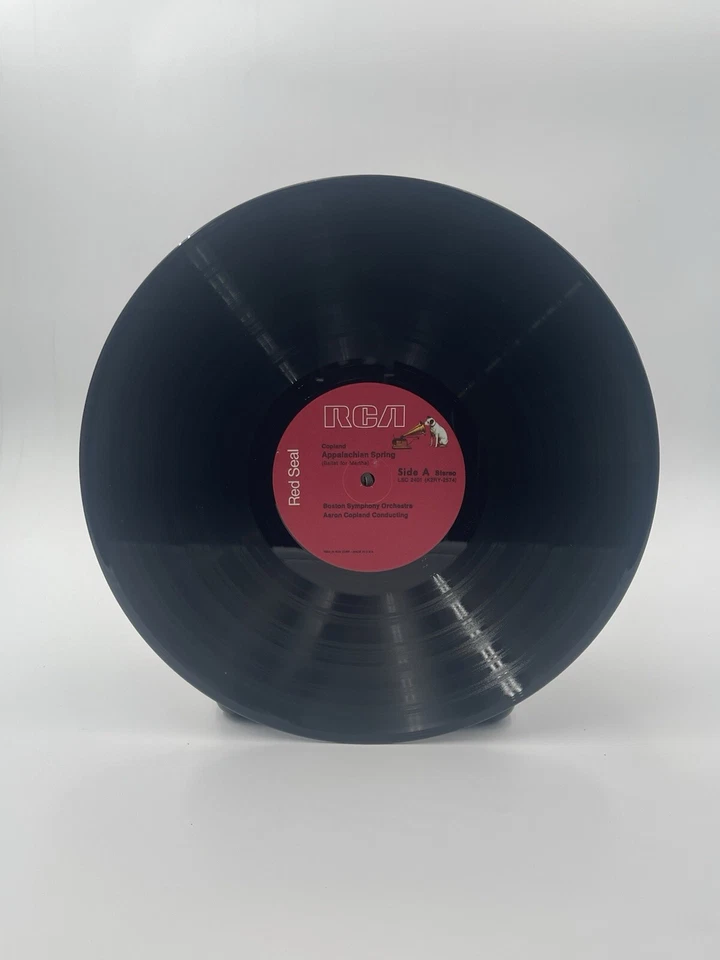 APPALACHIAN SPRING AARON COPLAND BOSTON SYMPHONY ORCHESTRA VINYL 12" LP VG+ Foto 3 de 4