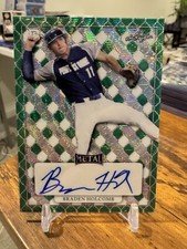 2022 Leaf Perfect Game BRADEN HOLCOMB Prospect RC Auto #/4 2026 Top 5 Pick 🔥📈