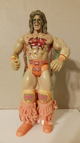 WWE Hulk Hogan Ultimate Warrior Jakks Classic Superstars Figure WrestleMania VI - Foto 6 di 7