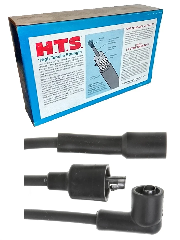 Juego de cables de encendido núcleo de aramida OE 7mm H.T.S PRODUCTOS DE MOTOR ESTÁNDAR 7831  Foto 2 de 4