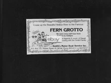 FERN GROTTO ON  ISLAND OF KAUAI SMITH'S MOTOR BOAT SERVICE WAILUA RIVER 1983 AD