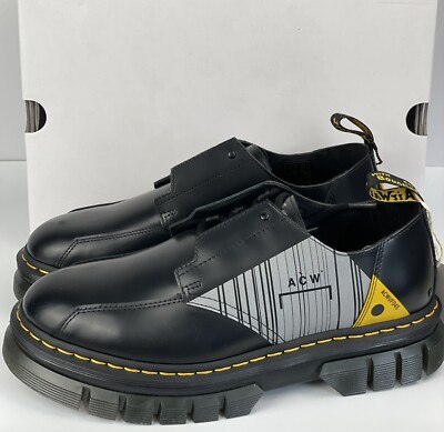 Dr. Martens x A-COLD-WALL Rikard Black Smooth Leather Platform