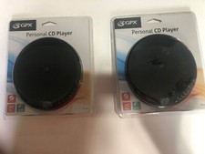 GPX PC101B PORTABLE COMPACT CD PLAYER Lot of 2. NEW IN BOX