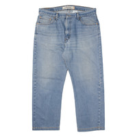 LEVI'S Mens Jeans Blue Regular Straight Denim Stone Wash W36 L26