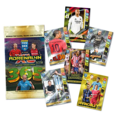 Panini FIFA 365 2025 komplett Set  (441 Karten) + Binder
