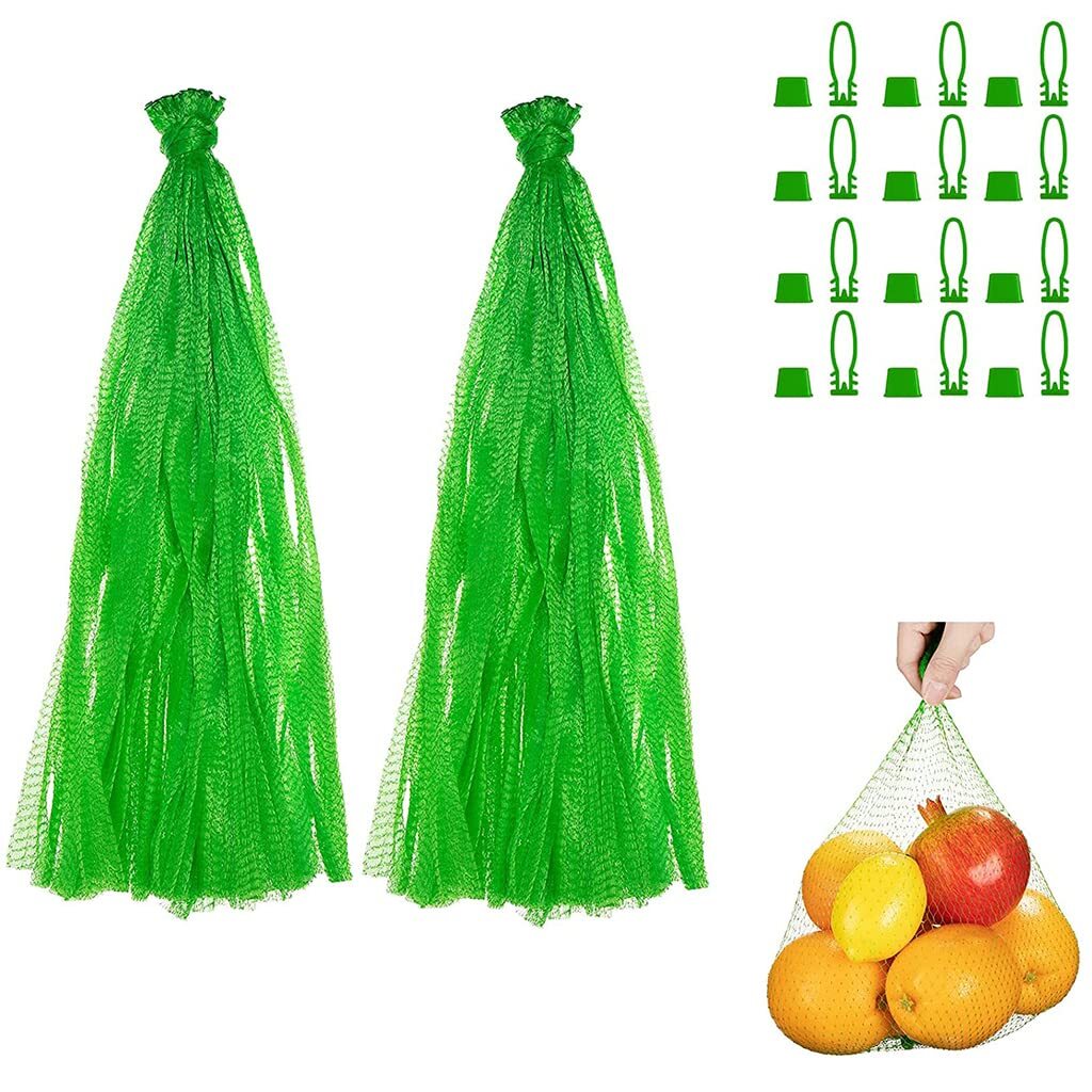 100Pcs Egg Hatching Bags Strong Stretchable Plastic 15 Inch Mesh Bag