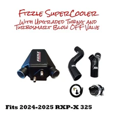 Fizzle SuperCooler + Tubing Kit with Turbosmart BOV - SeaDoo RXP-X 325 2024-2025