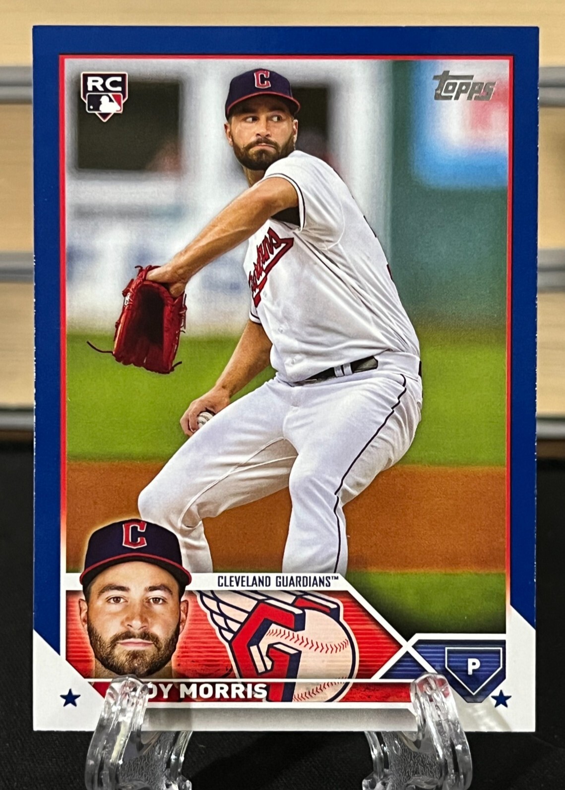 2023 Topps Series 2 CODY MORRIS Royal Blue Rookie #507 Guardians Color Match RC