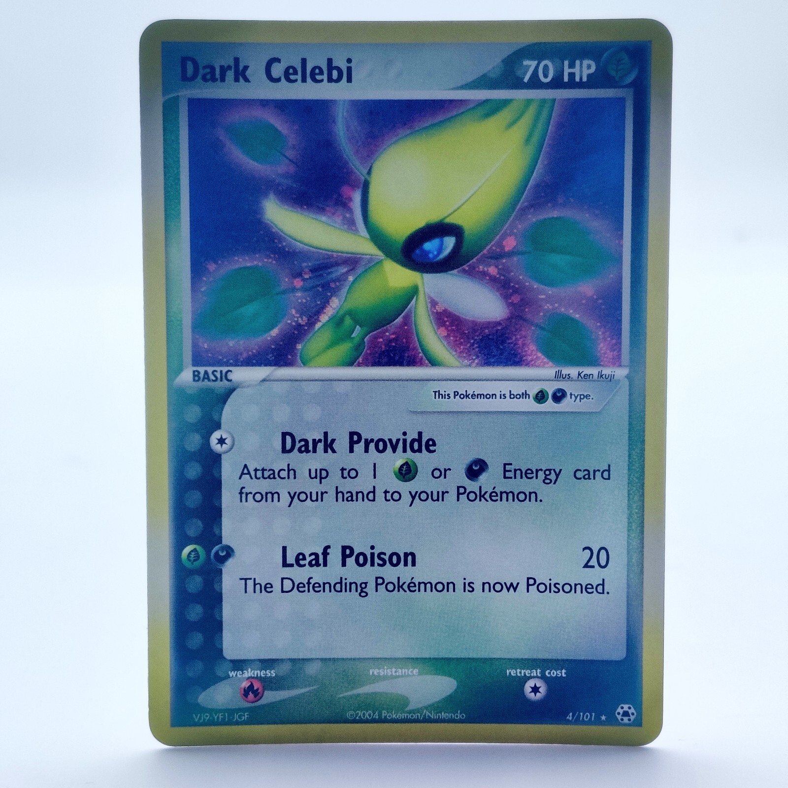 Dark Celebi 4/101 Holo EX Hidden Legends Pokemon TCG Card English