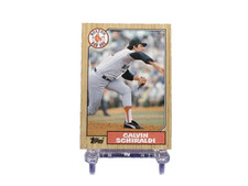1987 Topps #94 - Calvin Schiraldi - Boston Red Sox - Near Mint