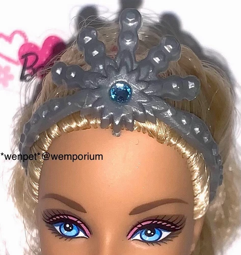 Barbie Annika Magic Of Pegasus Tiara Crown 2005 Puppe Zubehör Ersatzteile
