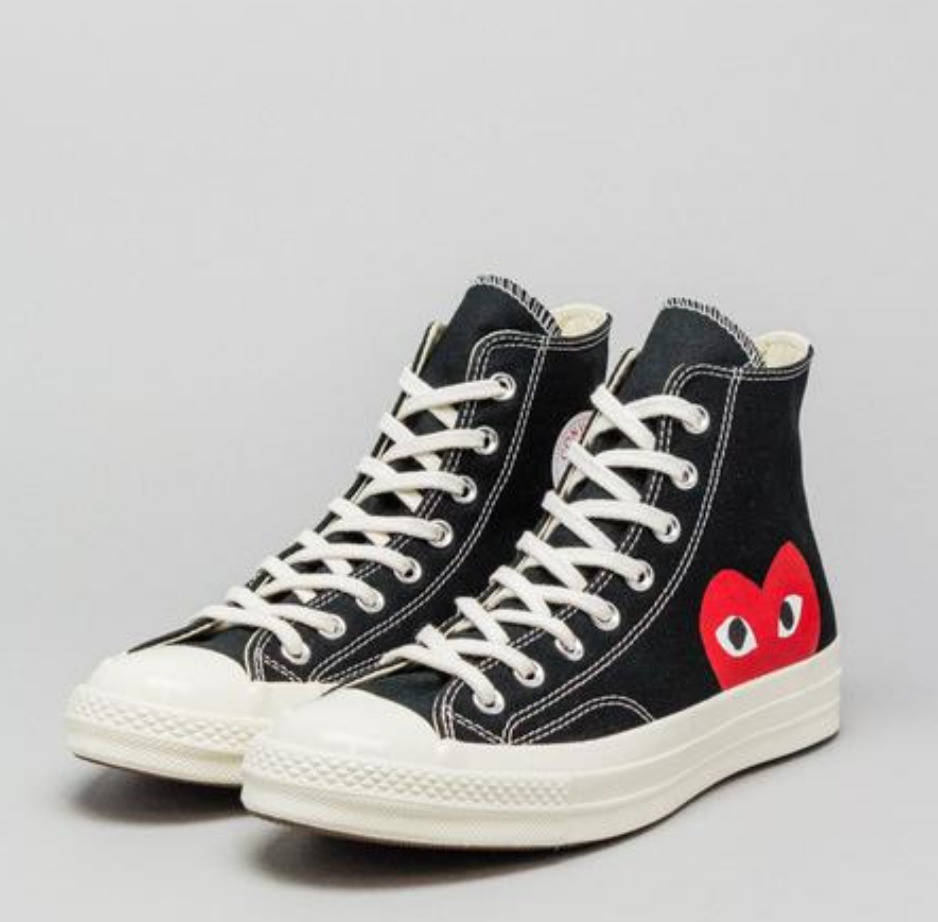 Converse Chuck Taylor All Star High CDG Black x Comme des Garcons Play  150204C