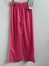 New Calvin Klein Little Girls Pajama Pant Pink 5/6